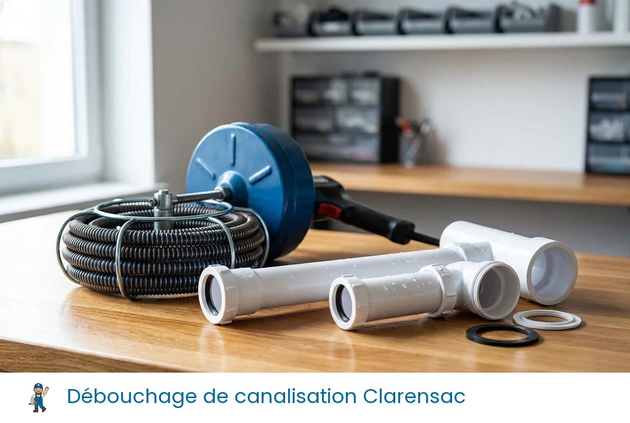 Débouchage de canalisation à Clarensac