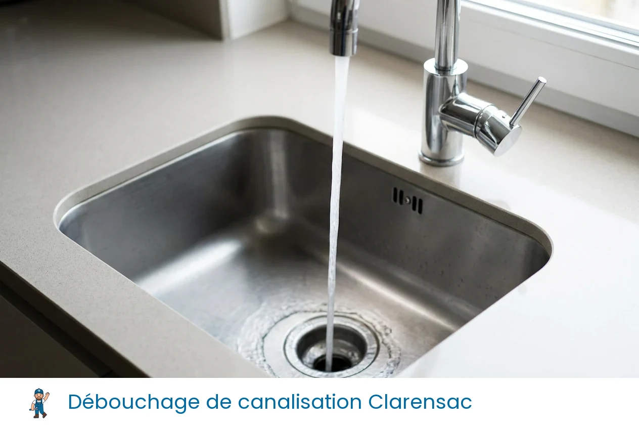 Débouchage de canalisation à Clarensac