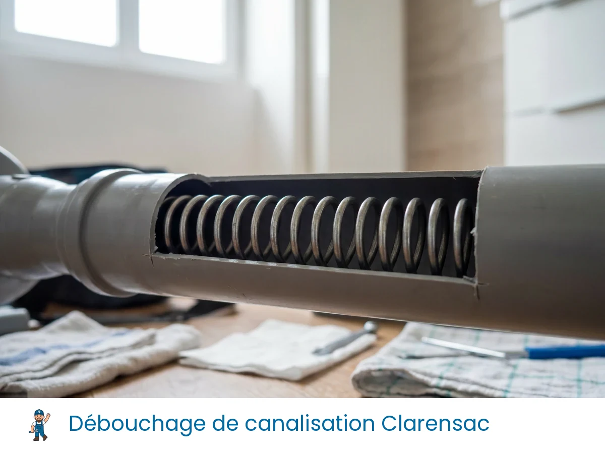 Débouchage de canalisation à Clarensac
