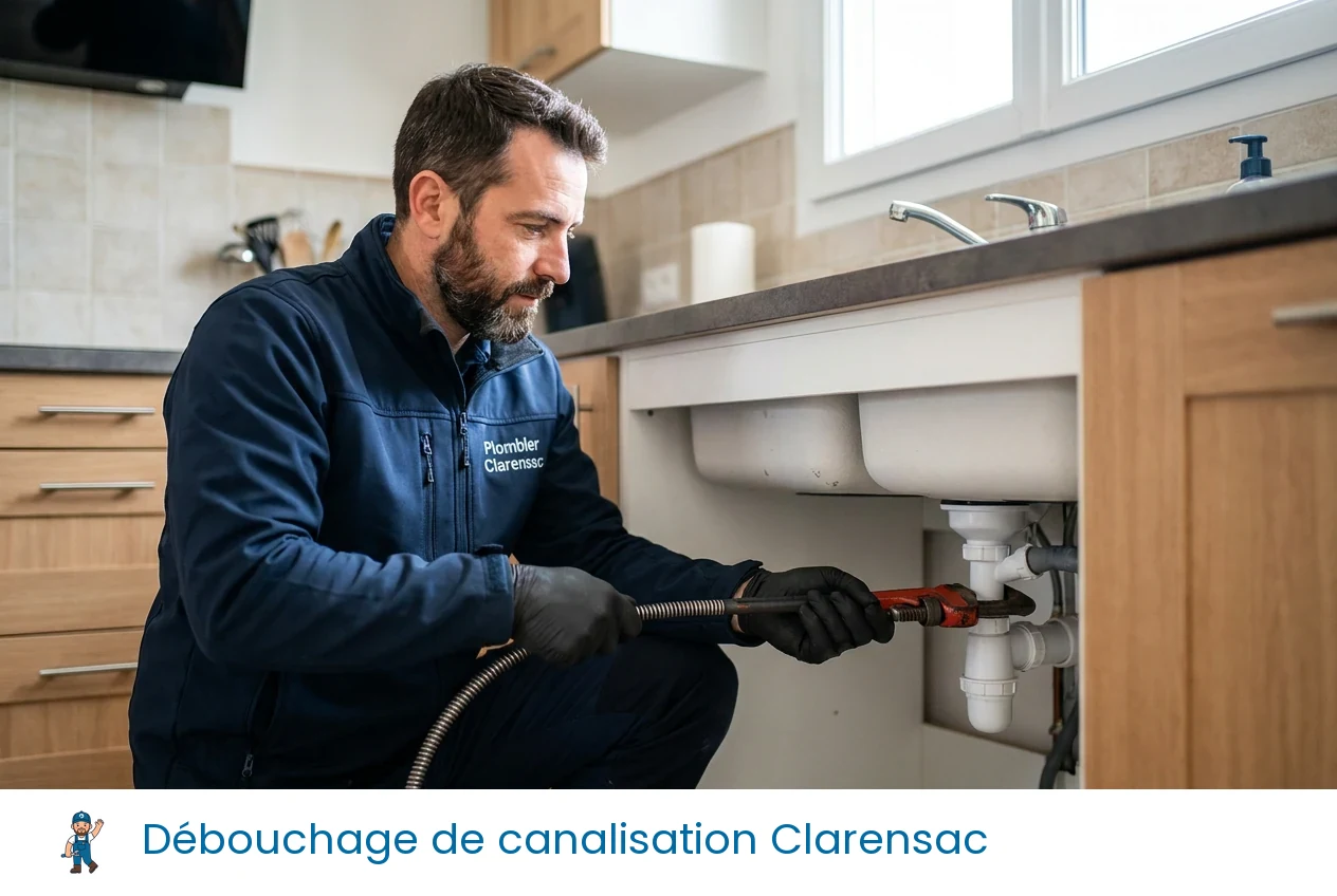 Débouchage de canalisation à Clarensac