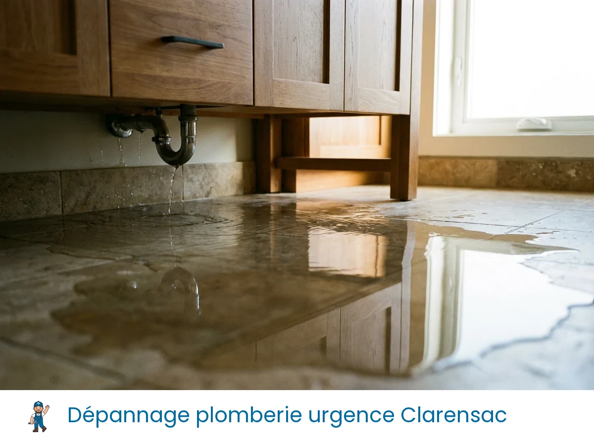Dépannage plomberie urgence à Clarensac