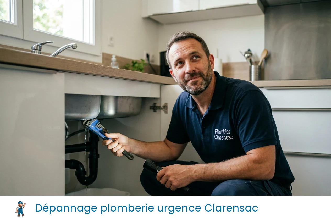 Dépannage plomberie urgence à Clarensac