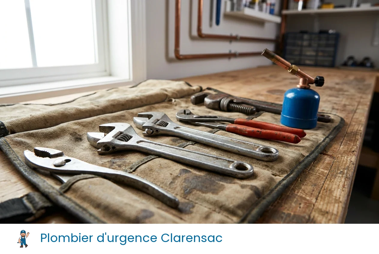 Plombier d'urgence à Clarensac