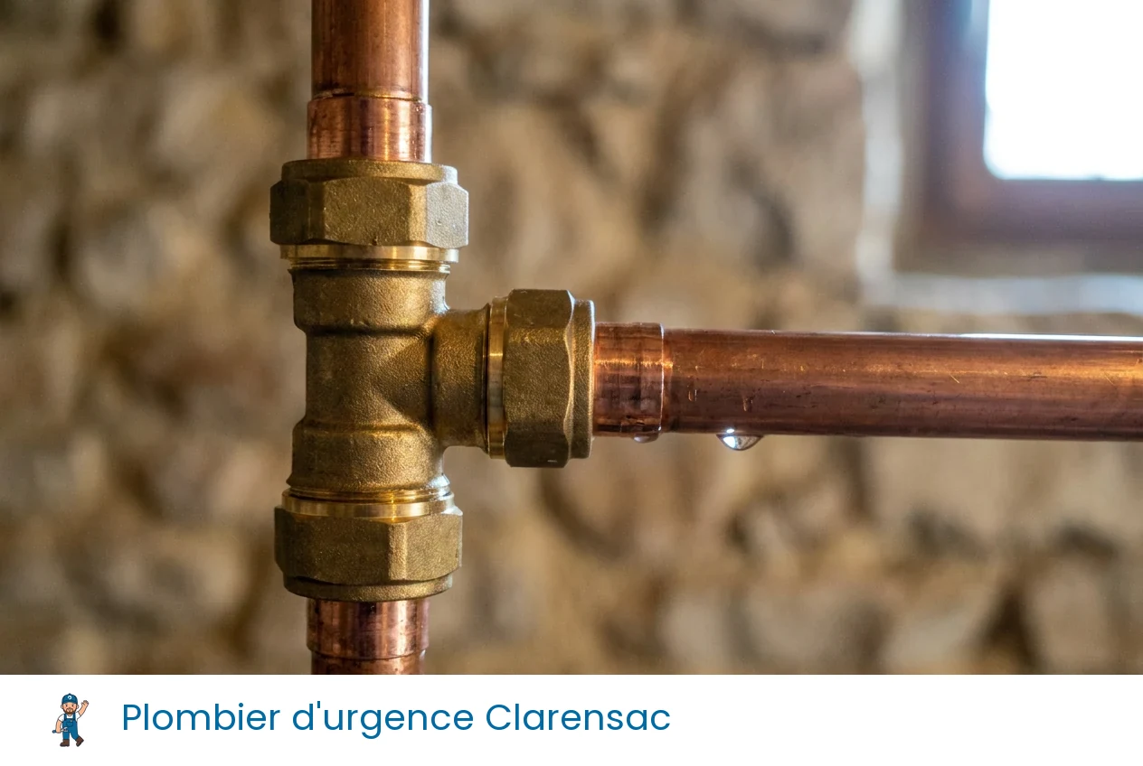 Plombier d'urgence à Clarensac