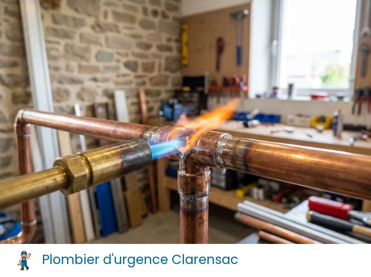 Plombier d'urgence à Clarensac