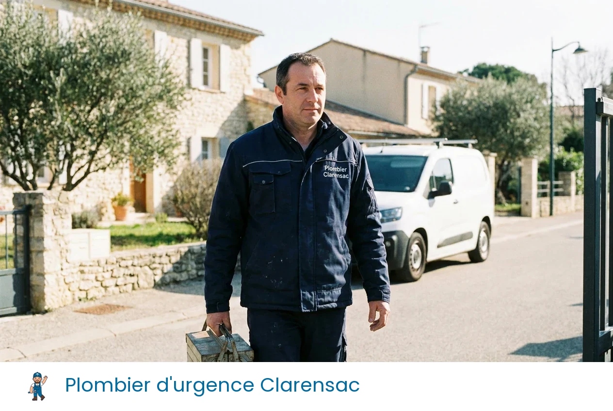 Plombier d'urgence à Clarensac