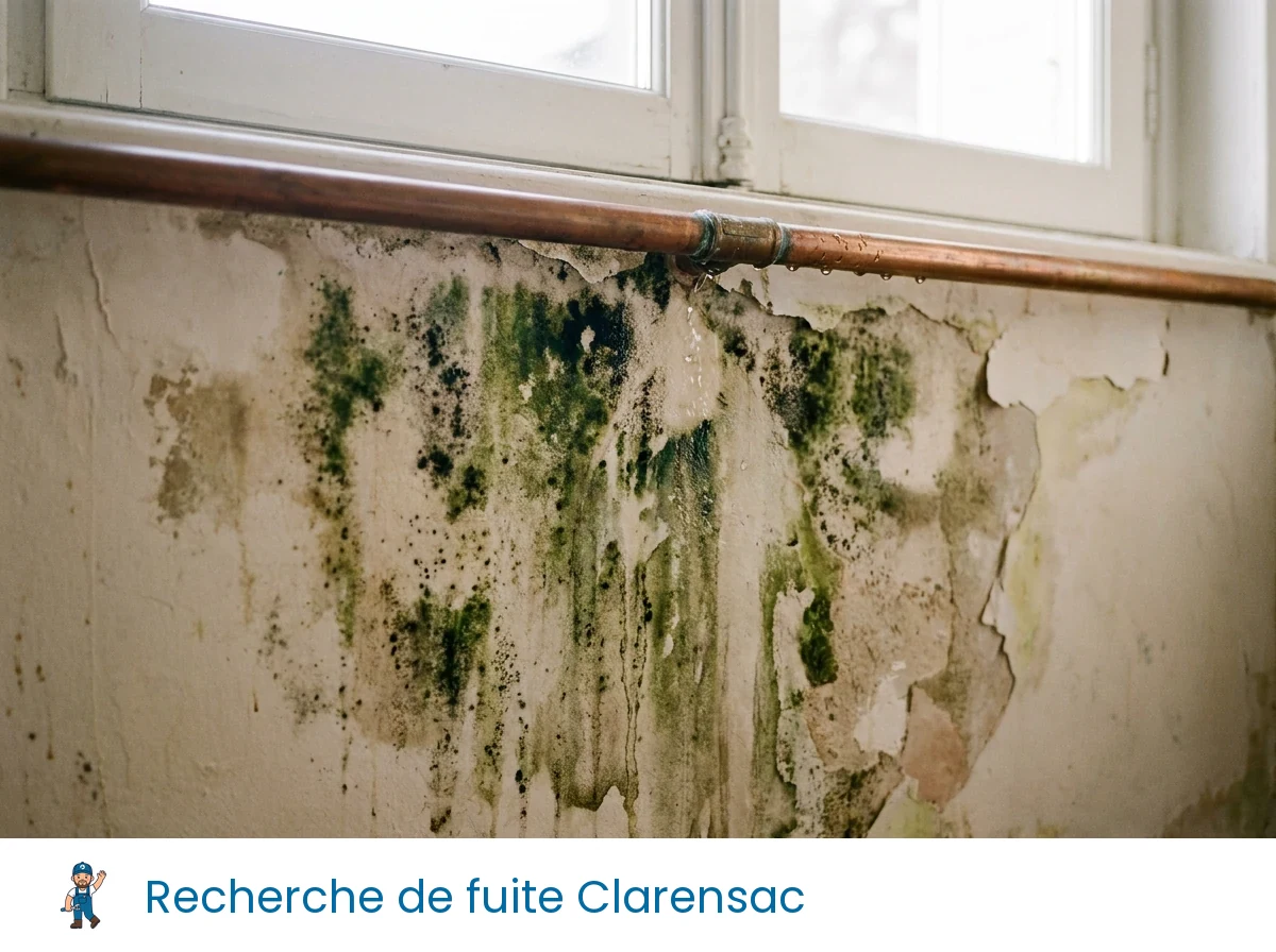 Recherche de fuite à Clarensac