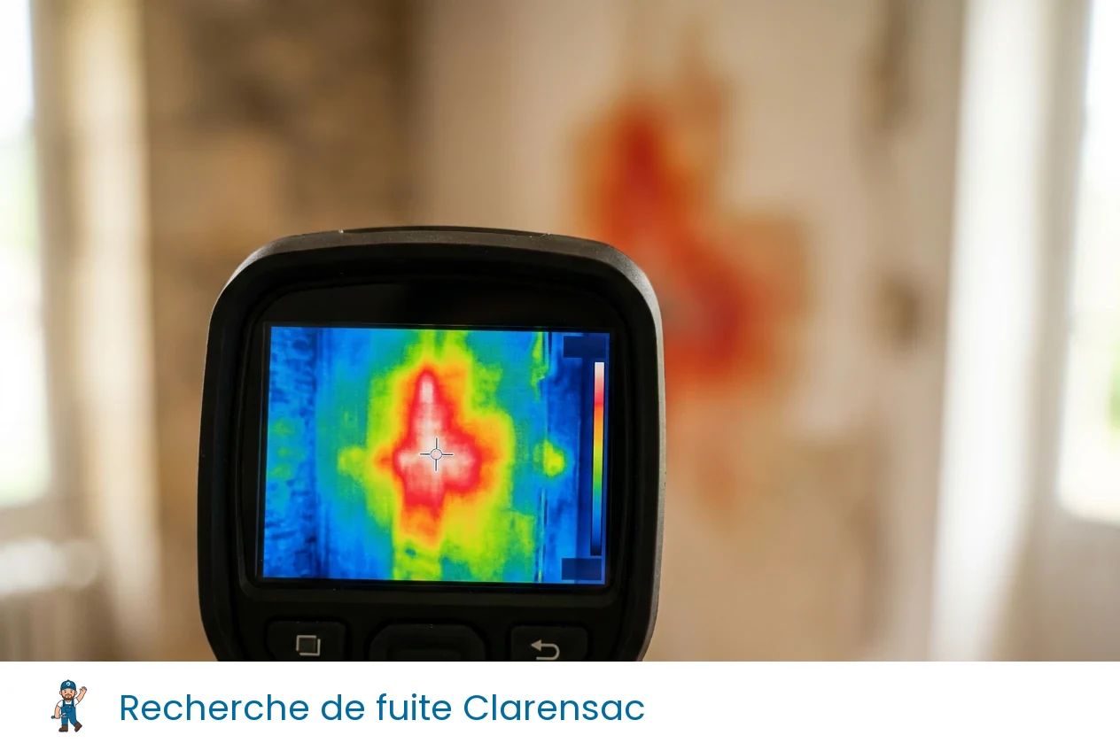 Recherche de fuite à Clarensac