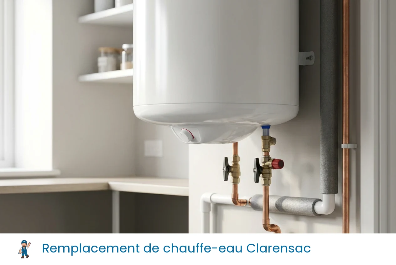Remplacement de chauffe-eau à Clarensac