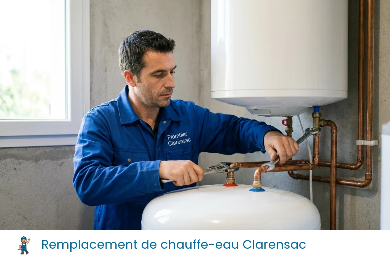 Remplacement de chauffe-eau à Clarensac