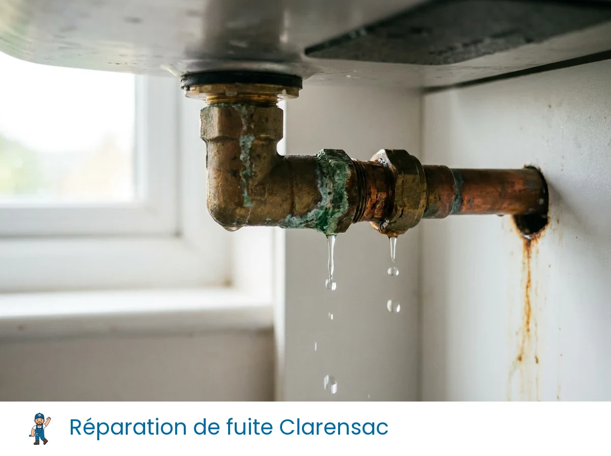 Réparation de fuite à Clarensac