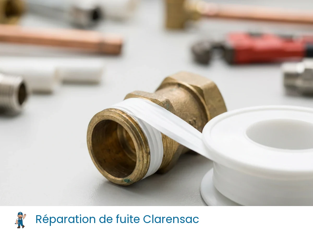 Réparation de fuite à Clarensac